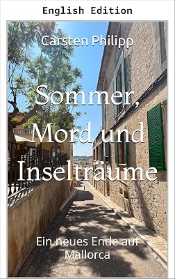 Cover einer englischen Ausgabe der Mallorca Mysteries